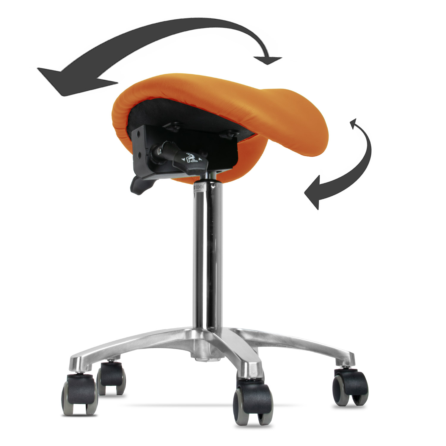 Dönthető nyeregszék – hat színben