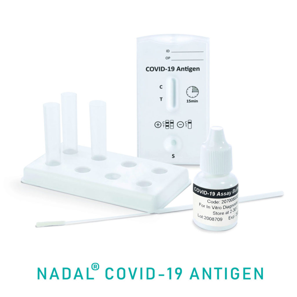 NADAL® COVID-19 Ag antigén gyorsteszt