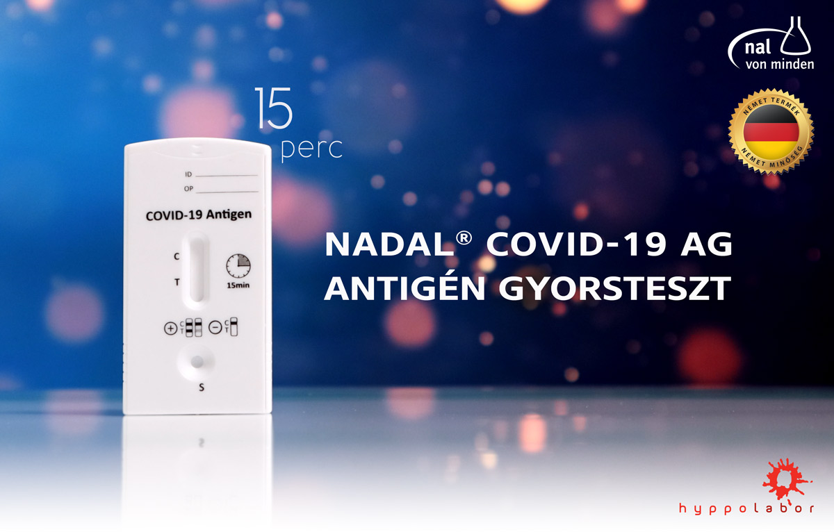 NADAL® COVID-19 Ag antigén gyorsteszt - Hyppolabor