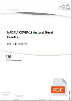 NADAL® COVID-19 Ag teszt OGYÉI bizonyítvány