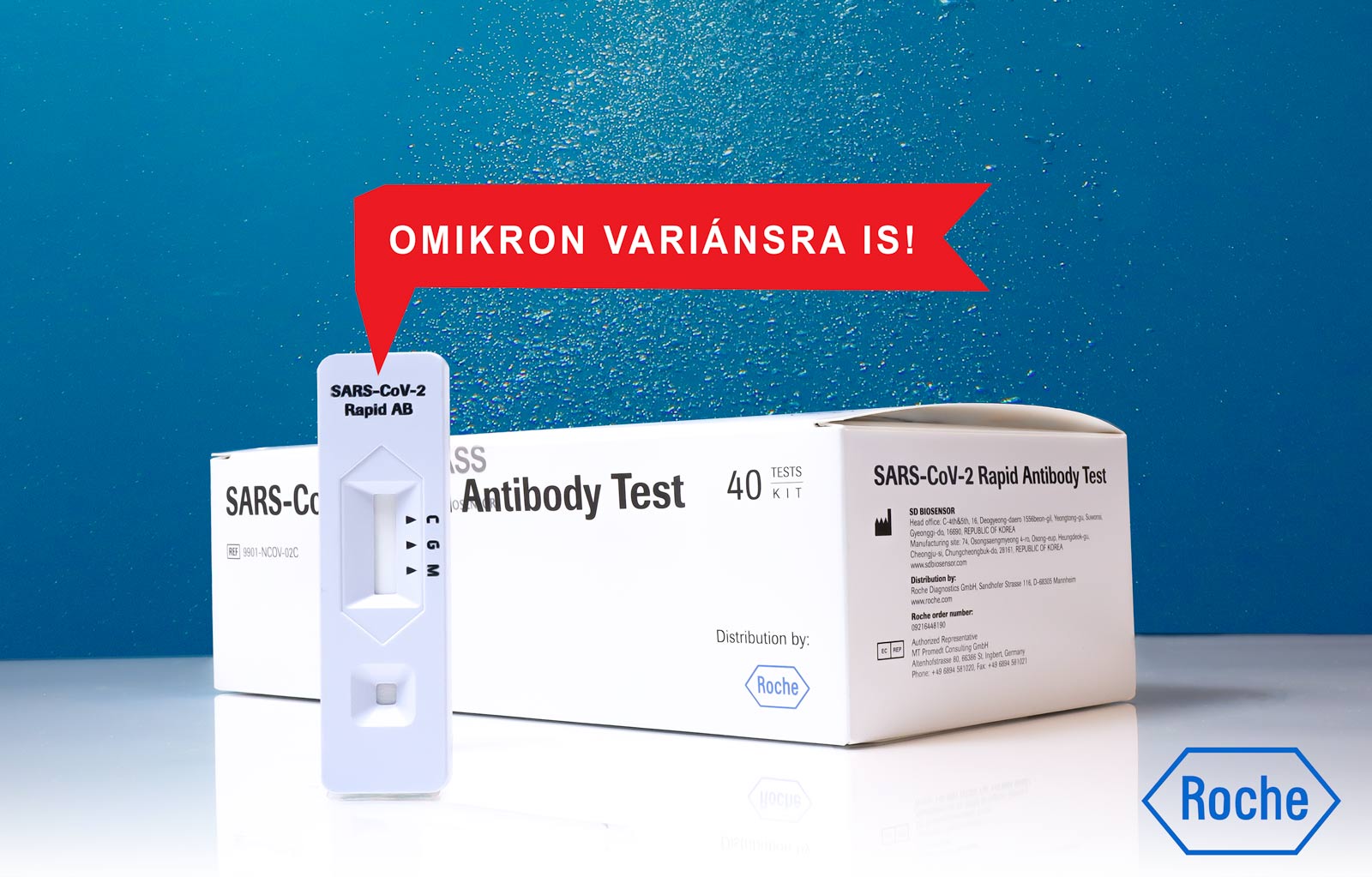 ROCHE SARS-CoV-2 RAPID ANTITEST GYORSTESZT