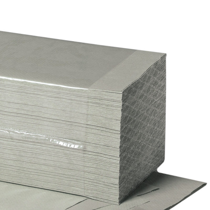 Újrahasznosított 1 rétegű papírtörölő, natúr színben