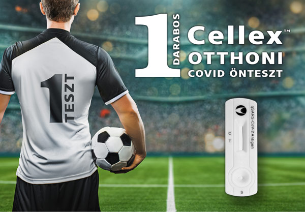 Cellex OTTHONI egy darabos COVID-19 Antigén önteszt