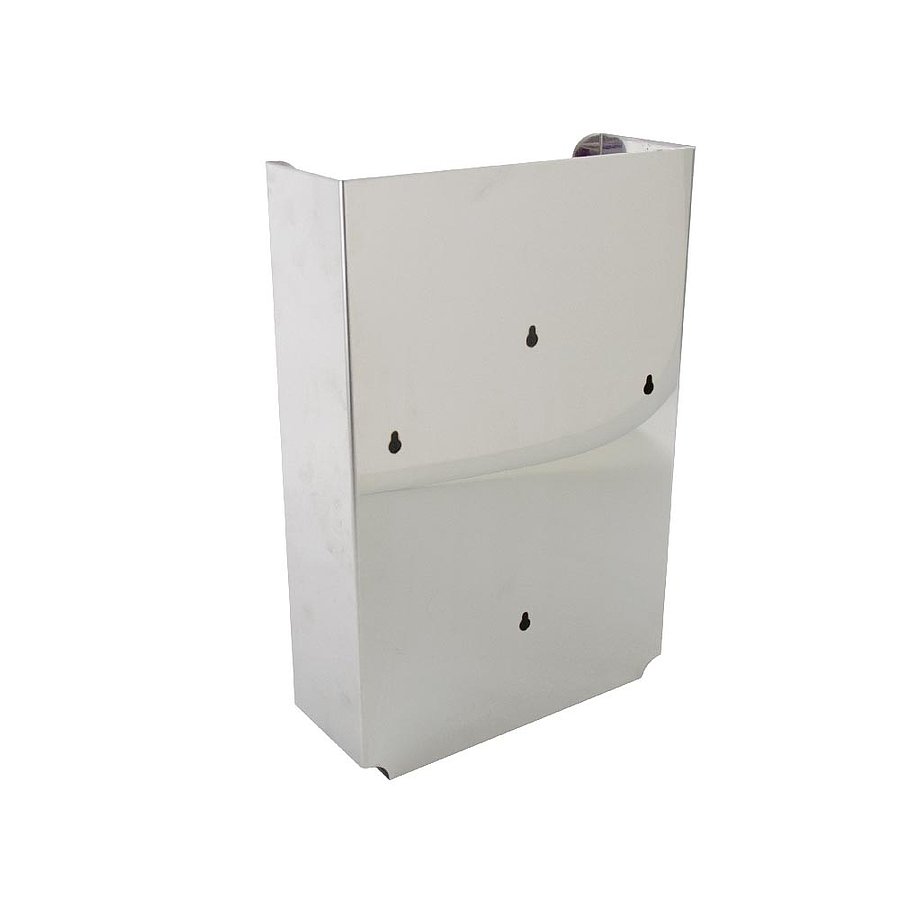 Rozsdamentes acél kesztyűadagoló 3 dobozhoz