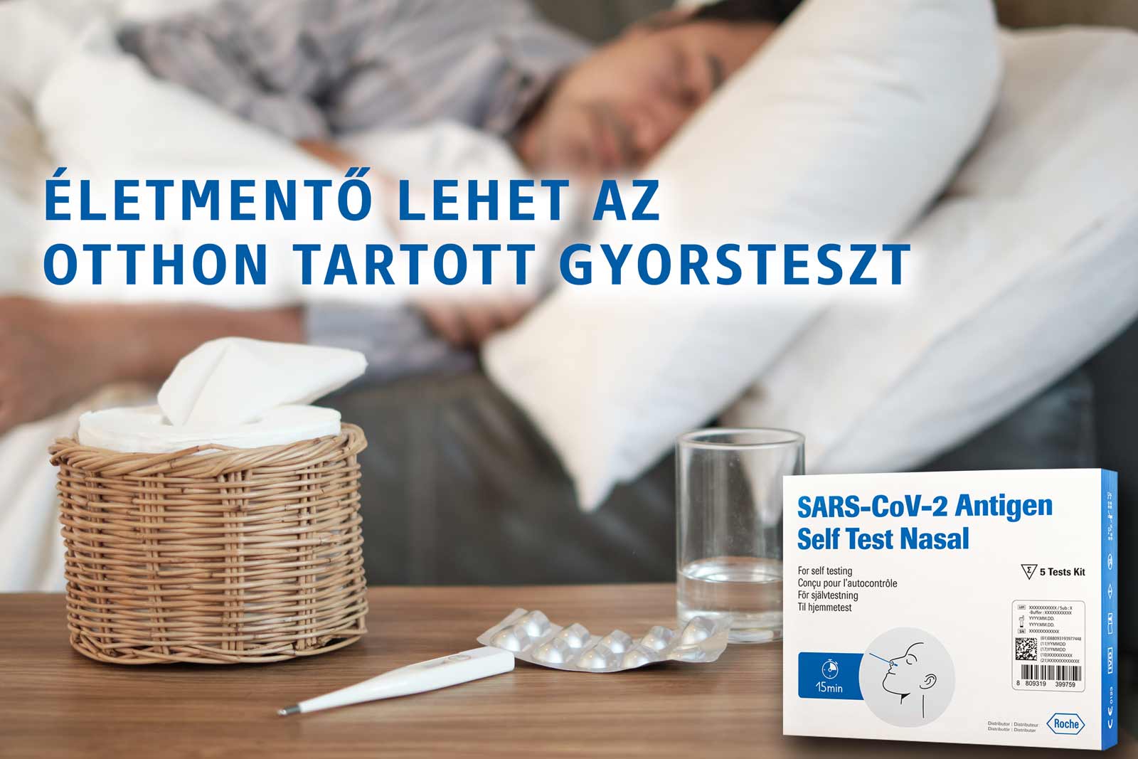 ÉLETMENTŐ LEHET AZ OTTHON TARTOTT GYORSTESZT