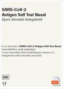 NADAL® COVID-19 Ag teszt OGYÉI bizonyítvány