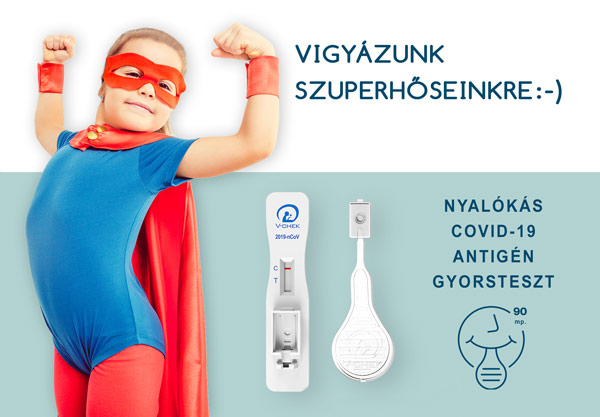 Nyalókás COVID-19 Antigén gyorsteszt